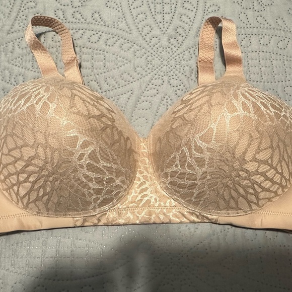 2 pk Vanity Fair Beauty Back Bras - Full Coverage Size 42D (Set of 2) - Picture 3 of 11